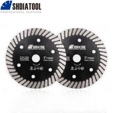 2pcs 3inch Diamond Cutting Disc Wheel Circular Saw Blade Concrete Ceramic Tile