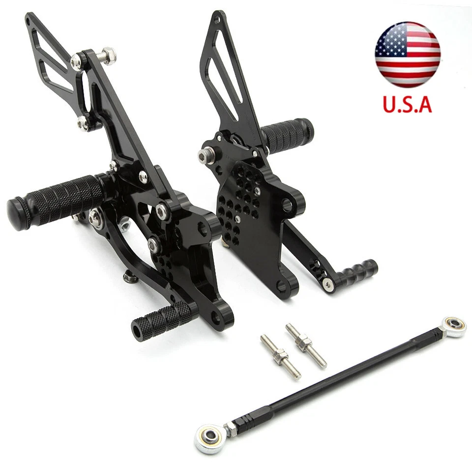 Pedal GP apoio para os pés traseiro NINJA ZX10R 2006-2010 ZX 10R CNC - Imagem 4 de 4