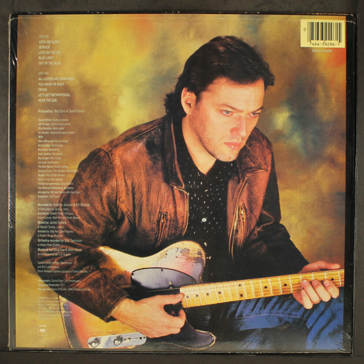 David Gilmour ‎David Gilmour First Year Pressing 1978 US Columbia