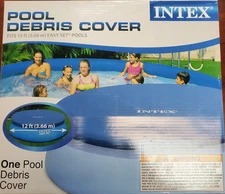 58919E / 28022E Brand New 12' Round Intex Easy Set Swimming Pool Debris Cover