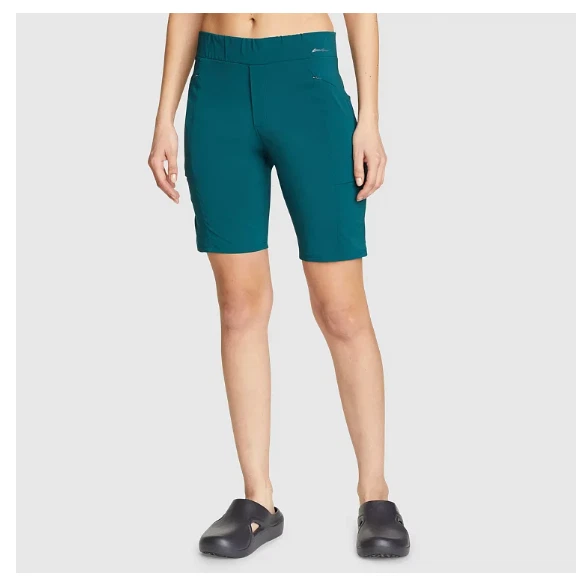 [Eddie Bauer] Women's Incline Utility Bermuda Shorts - Size 8 - New - 2024