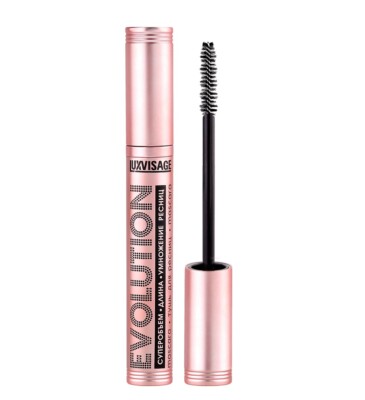 6 /10g) LuxVisage Mascara  EVOLUTION Volumen Längen Wimpernvermehrung schwarz 8g