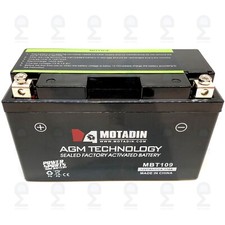 Protek-Battery YT7B-BS 12V 6.5Ah GEL Battery - Fits Yamaha ZUMA 125, YFZ450 & More