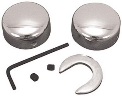 V-FACTOR REAR FORK PIVOT BOLT COVERS FOR HARLEY SOFTAIL 1986-99 Mid-USA # 29511