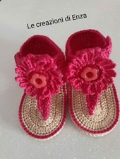 Infradito Uncinetto Bimba