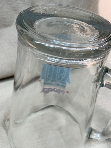 Coors Dry Beer Heavy Clear Glass Beverage Pitcher 9" Tall x 5" see pics - Picture 16 of 18