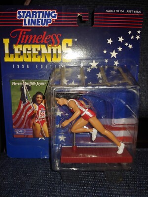 1996 Starting LineUp FLORENCE GRIFFITH-JOYNER Timeless Legends FLO-JO OLYMPICS