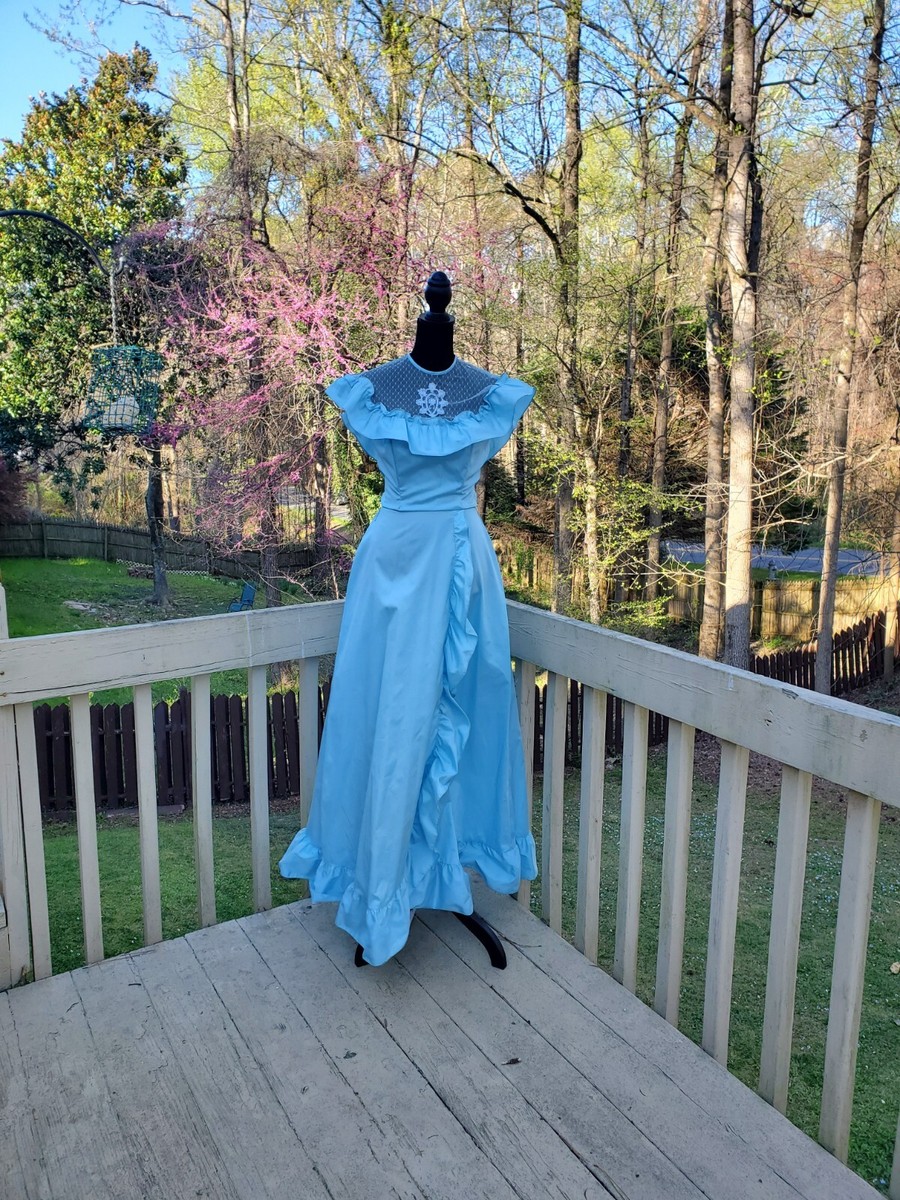Vintage Union Made 1970s Prom Dress Vintage Brides Maid Dress
