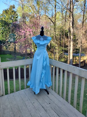 Vintage Union Made 1970s Prom Dress Vintage Brides Maid Dress