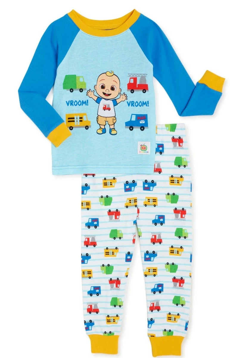 COCOMELON J.J. Cotton Snug Fit Pajamas Sleepwear Set NWT Toddler s 2T 3T or 4T