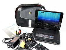 Sony Portable DVD CD Player DVP-FX811 Remote/Car Charger/Home Charger 8" LCD