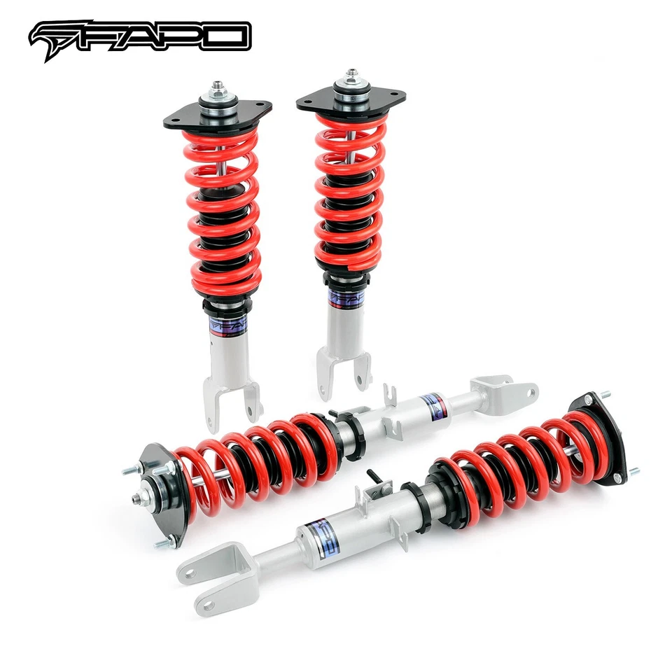 Kits de suspensión FAPO Coilovers para Nissan 350Z 03-08 Ajustable Amortiguadores para bajar altura Foto 2 de 4