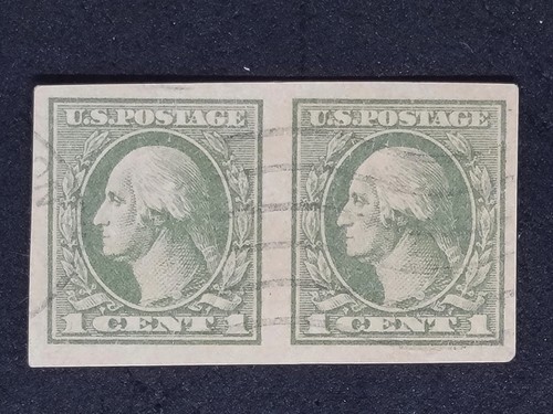 MS-44 US STAMP # 531 PAIR, USED CV $52