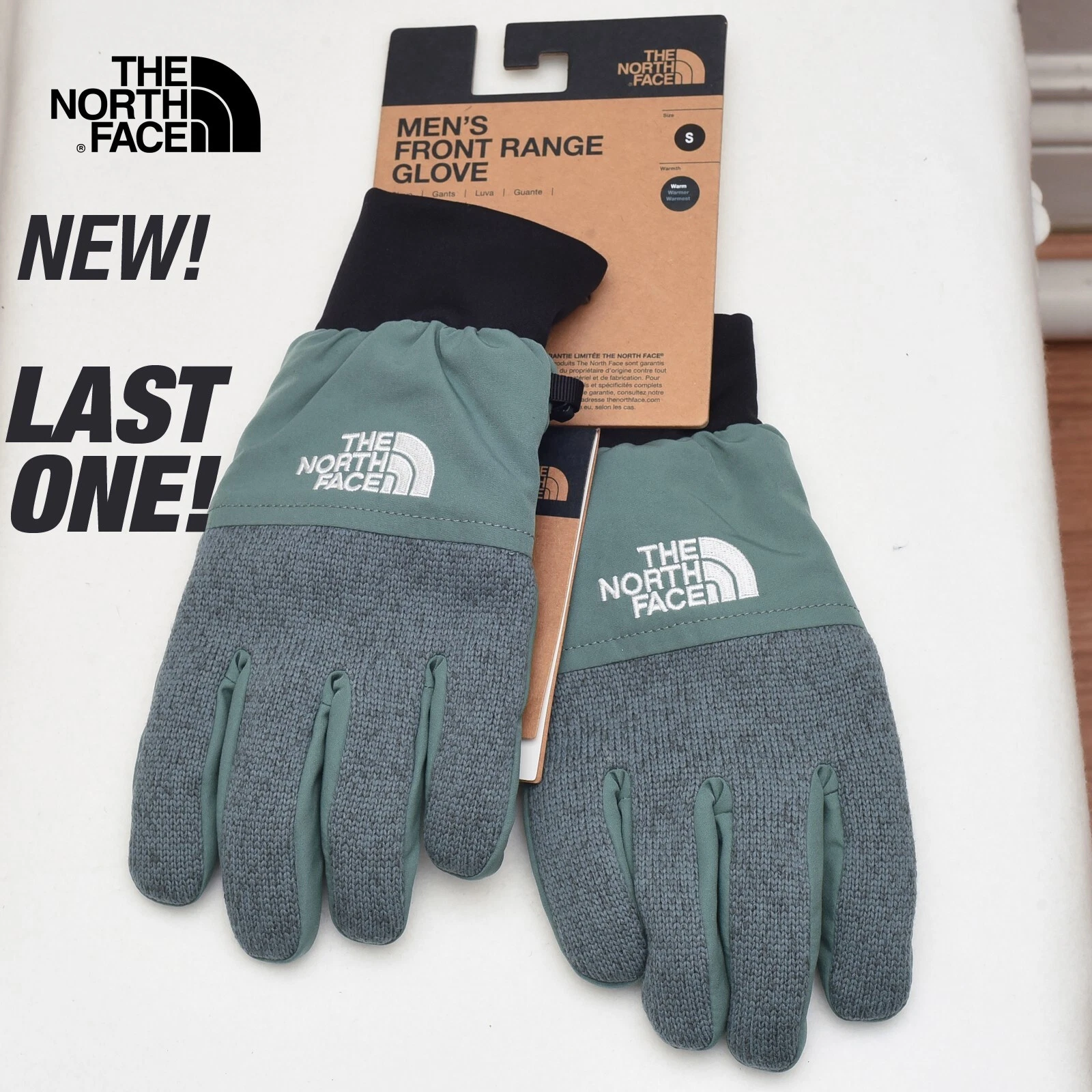 NWT TNF The North Face Kids' Sierra Etip Mitt Size Large Dark Sage Large