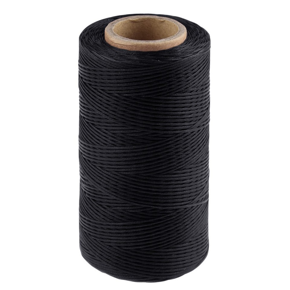 260m Leather Sewing Waxed Thread 1MM For Chisel Awl Upholstery Shoes ...