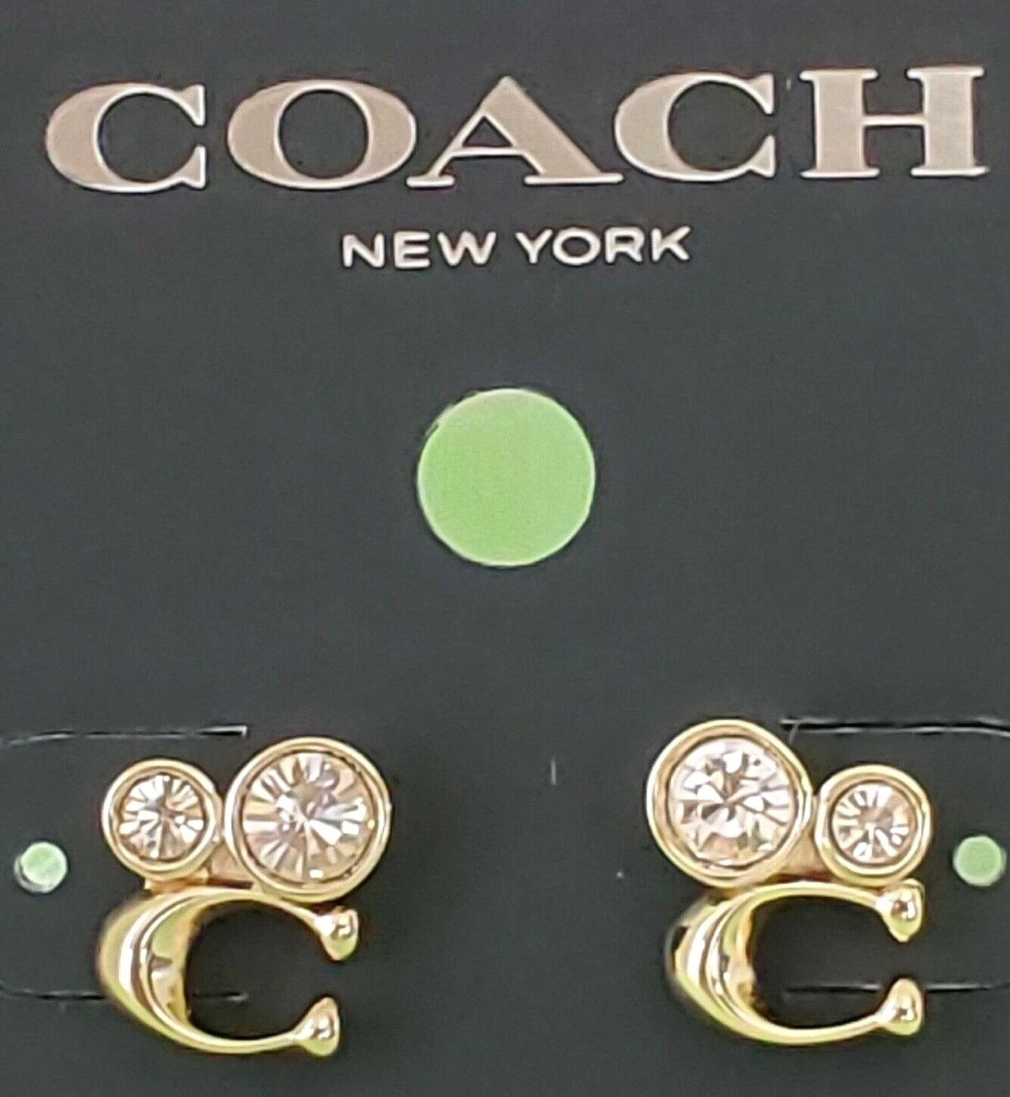 Coach outlet earrings deals