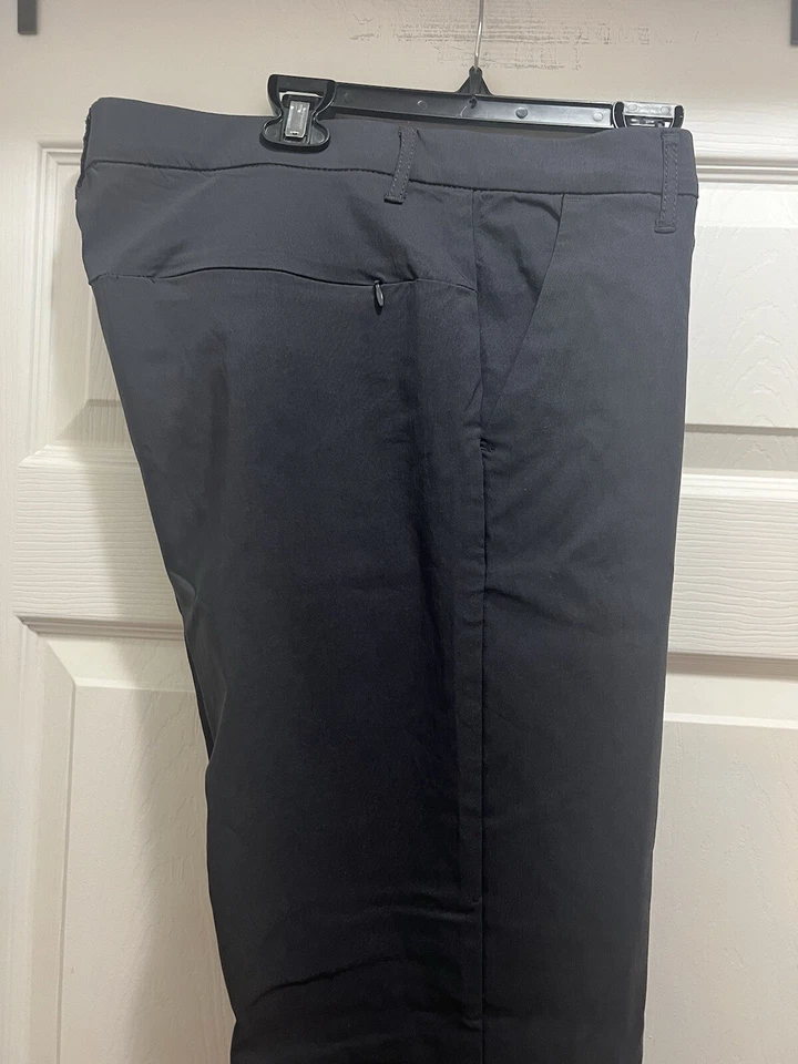 IKE BEHAR Slim FIT (Ike Tek) 76% Rayon 20% Nylon 4% SPANDEX PANTS Gray 36x32 - Image 4 of 4