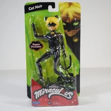 Playmates Toys 5" Miraculous Cat Noir Adrien Agreste Action Figure ZAG Heroez