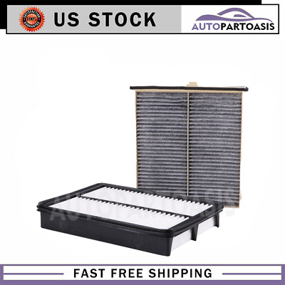 Premium Combo Set Engine Cabin Air Filter for 14-18 MAZDA 3 / 6 /14-25 CX-5 2.5L