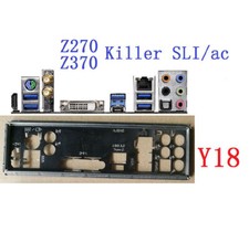 Original I/O Shield For ASRock Z270 Killer SLI/ac Z370 Killer SLI/ac Backplate
