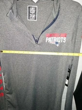 NEW ENGLAND PATRIOTS NFL TEAM APPAREL UNI-SEX SMALL GRAY L/S SHIRT NEW w/TAGS