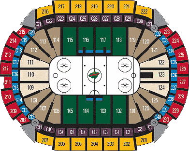 Billets Washington Capitals Minnesota Wild 2 AISLE 11-13-2018 double attaque LNH - Photo 1/1