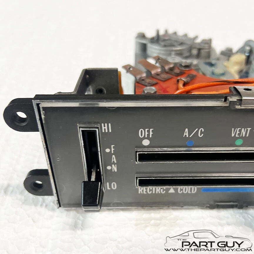 RBLT 72-73 Buick Riviera/LeSabre A/C Calentador Control Temperatura Climatizador AC 71 DIFF PERILLA Foto 2 de 4