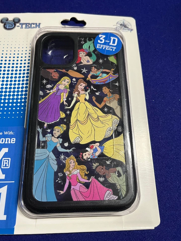 Capa para iPhone Apple Parks Princess Group XR/11 ou 12/12 Pro Belle Aurora Ci - Imagem 3 de 4