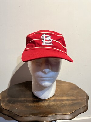 St. Louis Cardinals Pillbox Stripe Square Cap Hat Red SGA 2016 7/4