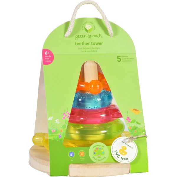 green sprouts teether tower