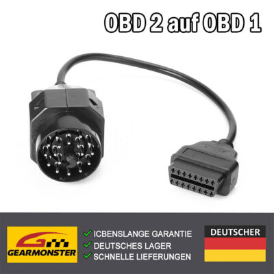 Diagnose Adapter Stecker für BMW Z3, E34, E36, E39, M3 OBD2 Kabel 20 Pin