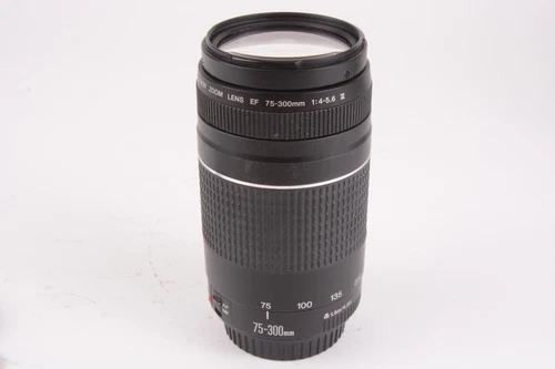 Canon EF 75-300mm f/4-5.6 III Telephoto Zoom Digital Camera Lens #T-15345