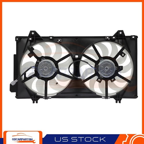 Electric Radiator Condenser Cooling Fan Assembly Fits For 2014-2017 Mazda 6