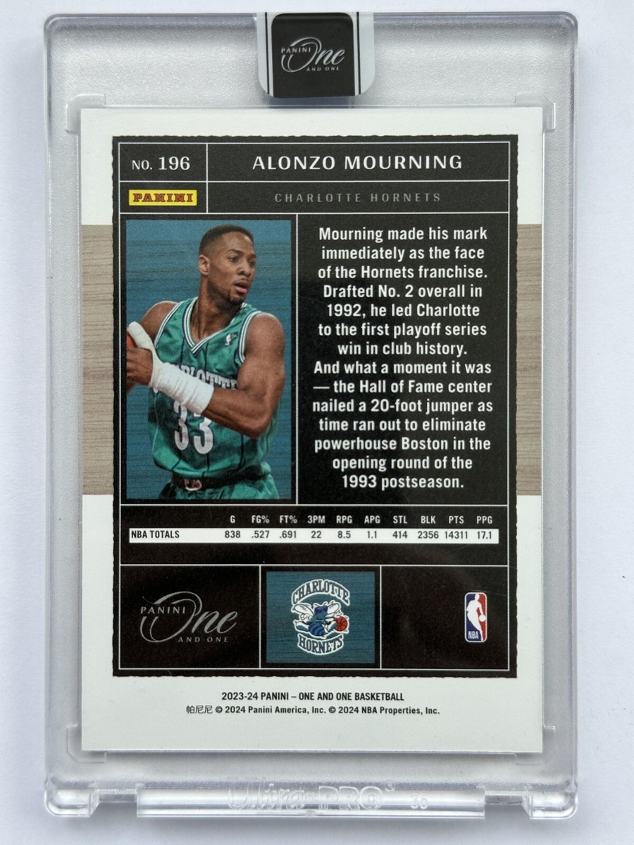 その他 Alonzo Mourning Auto psa9 panini Alonzo Mourning Auto