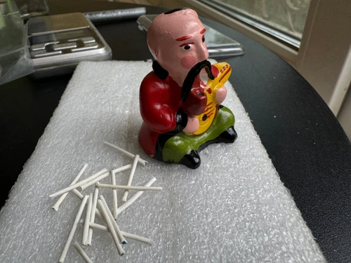 Soviet Vintage souvenir figurine SMOKER Kozak Mamai TOY USSR Rare NEW Items