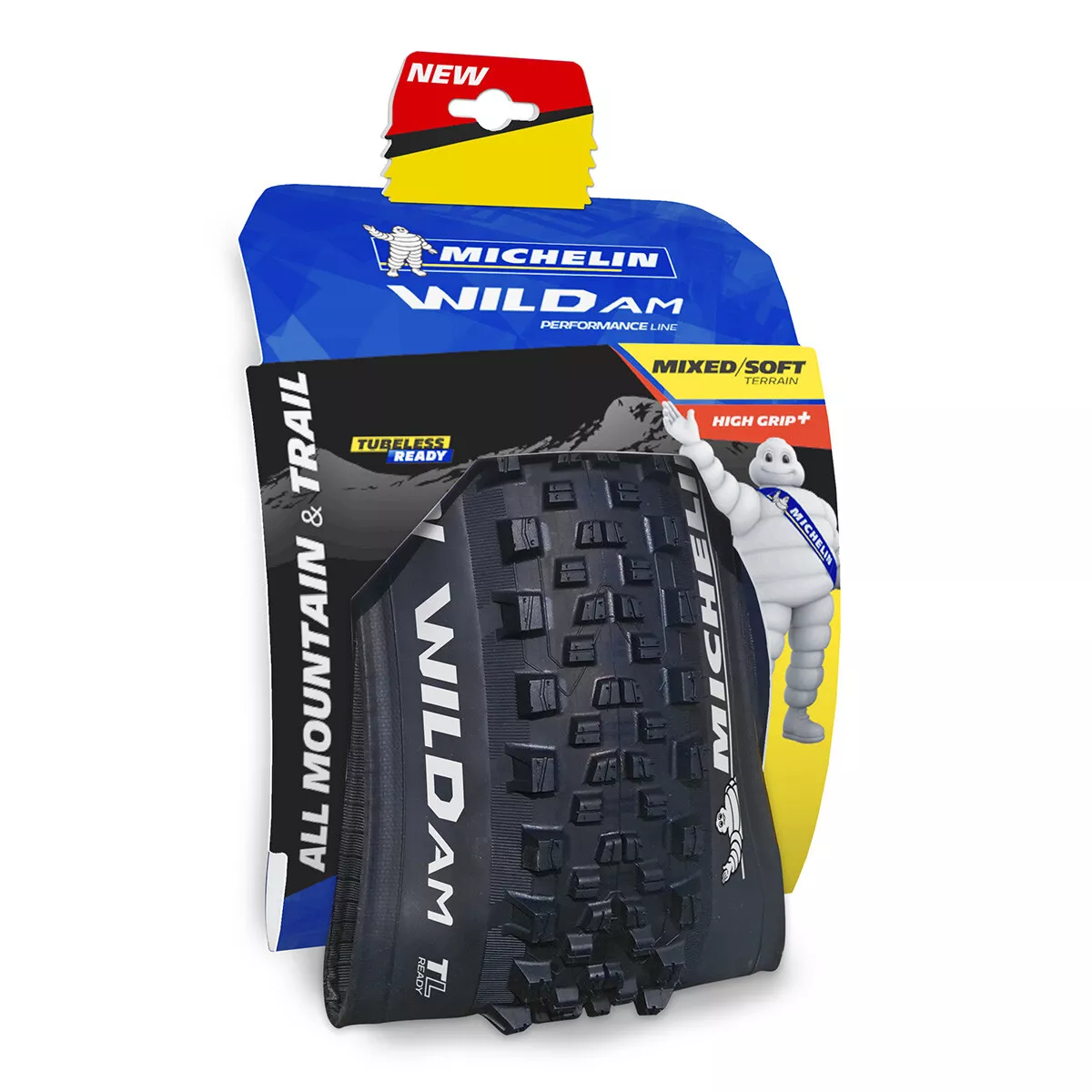 Michelin Wild AM Performance Line TL Ready Tyre Folding 27.5
