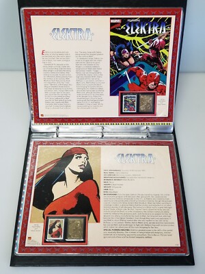 Marvel Super Heroes Collector Panels 22kt Stamp Superman Batman