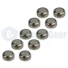 Replacement Batteries, 10/PK, for PH TDS EC Pocket Tester/Meter SALT 3000 3050