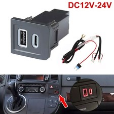 Auto Dual USB PD + QC3.0 Ladegerät Buchse St...