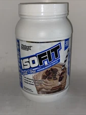 Nutrex Research IsoFit Chocolate Whey Isolate Protein Powder 2.2lbs - Exp 04/26