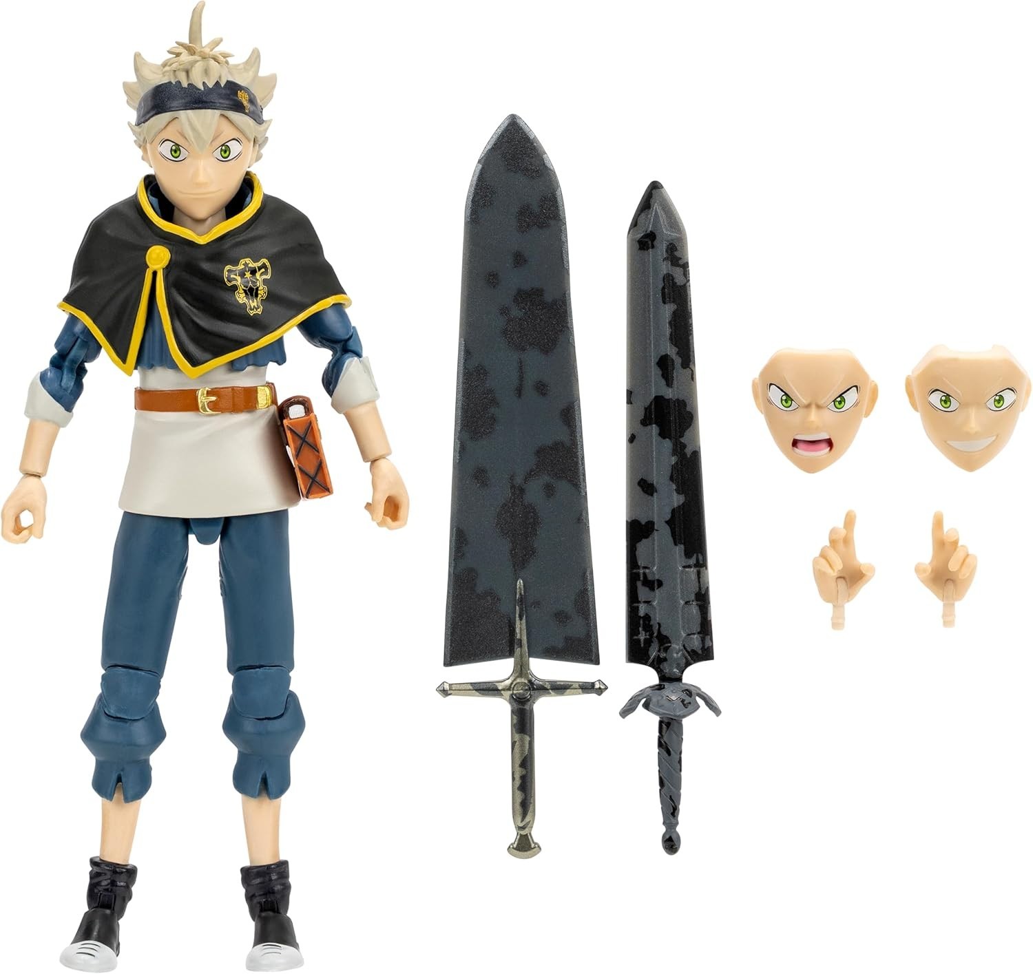 Black Clover Asta 6.5-Inch Action Figure with Swappable Parts