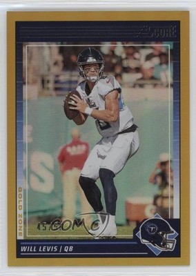 2024 Score Gold Zone 45/50 Will Levis #271 1k0w