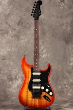 Fender / FSR MIJ Hybrid II Stratocaster HSS Koa Top Black Hardware