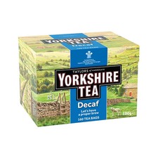 Yorkshire Tea Decaff 160 Tea Bags 500g Taylors of Harrogate 0.07 per strip