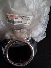FONDELLO CROMATO MARMITTA SX  YAMAHA MT01 2006  ORIGINALE NUOVO