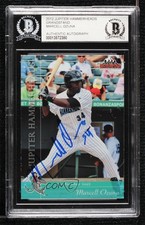 BAS 2012 Grandstand Jupiter Hammerheads Marcell Ozuna Authentic Auto ow6