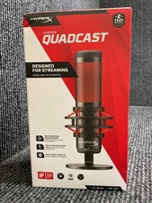 HyperX QuadCast USB Microphone for Streaming, Works with PC/Mac/PS4/PS5