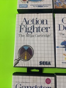 Sega Master System Game Lot (10) Nice Collection Amazing Deal!!
