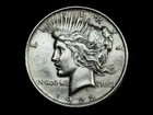 1922 Peace Silver Dollar / Circulated / Cleaned / See Description! / (3/13-2)