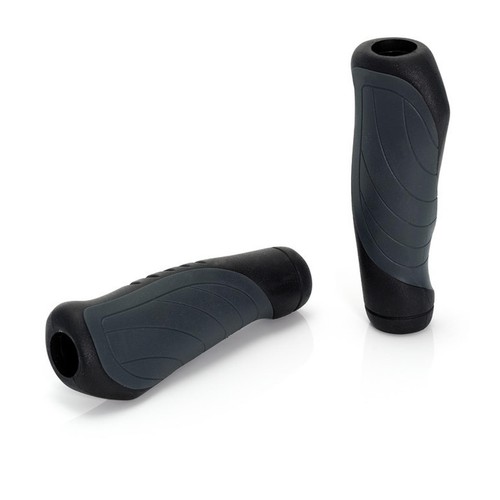 XLC Fahrrad Griffe Ergonomic GR-G04 135mm Schwarz Grau Lenkergriffe Gummi - Bild 1 von 1